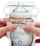wholesale food pouch zipper bpa free plastic standing up breast baby milk
