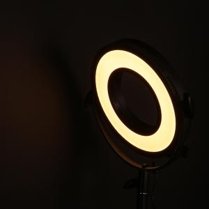 Quality Dual Color LED Ring Light Video LED Photography Lights Kit Metal Material for sale