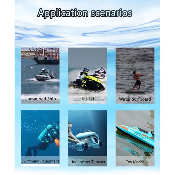 Faradyi Customization High Power And High Efficiency Propeller Potting Waterproof Brushless Motor For Pool Cleaning Marine
