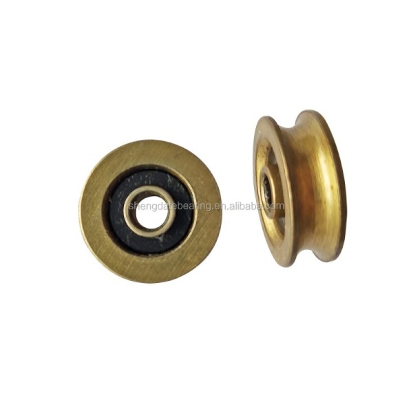 Door Plastic Roller Wheel U Groove Plastic Sliding Rollers