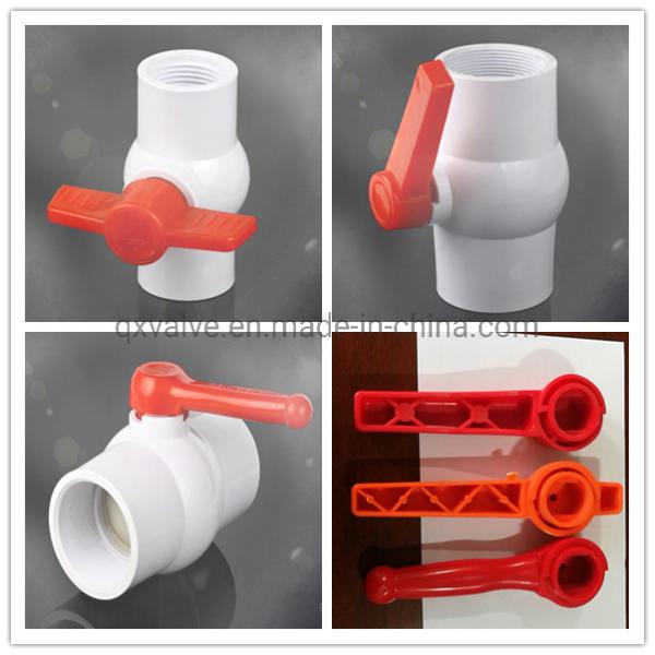 Plastic Material PVC Ball Valve with Socket Thread End