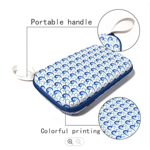 Pantone Color Makeup EVA Hard Cases 28cm Length With Compartments