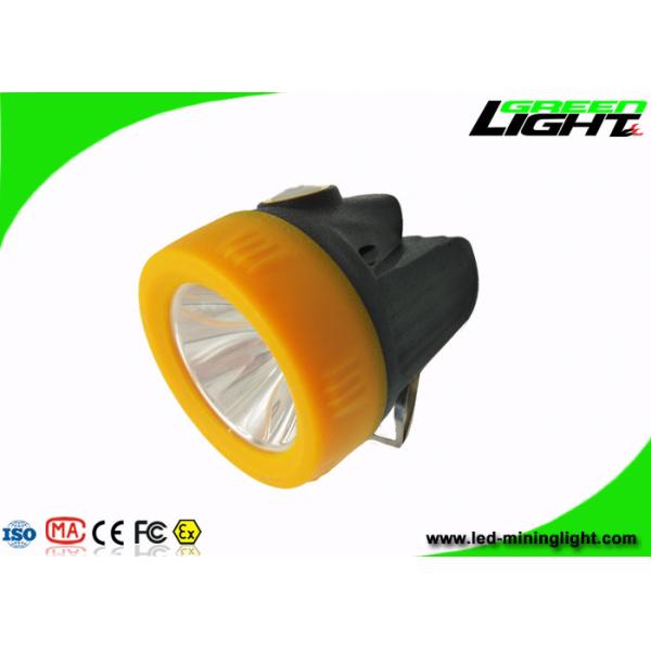 10000lux Potable Cordless Cap Lamp , Hard Hat Lights Support DC / USB Charging