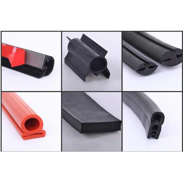 XJ-90 Rubber Cold Feed Extruder And EPDM Rubber Strip Production Line