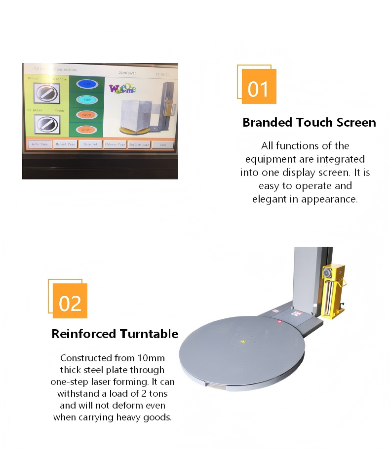 CHIC Electric Automatic Film Feeding Cutting Wrapping Machine | Intelligent Remote Control Fully Automatic Wrapper for Food PLC