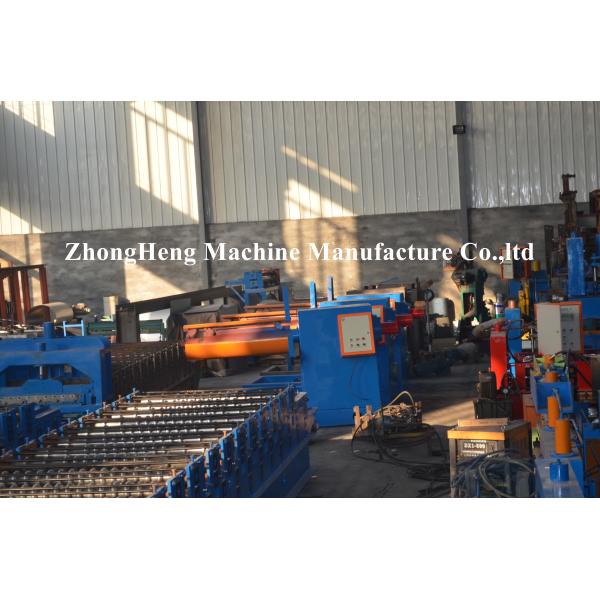 Auto Single Unrolling Horizontal Coil Hydraulic Decoiler Machine With Pressing Arm