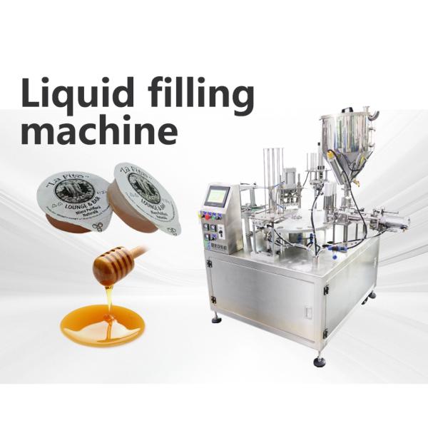 Double Head Automatic Filling Sealing Machine for Sauce Ketchup Paste Cup