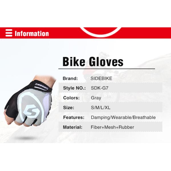 Lightweight Waterproof Cycling Gloves Multifunctional For Spring / Summer