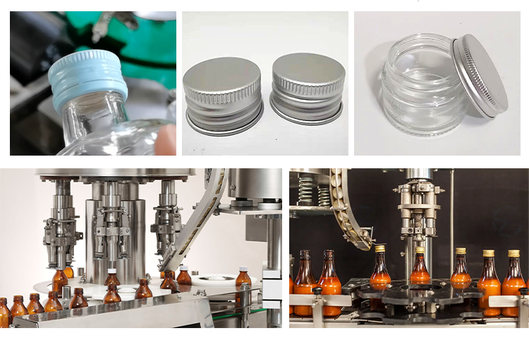 Automatic Bottle Capping Machine ROPP Capping Machine for Glass Bottle Capping Machine Production Line