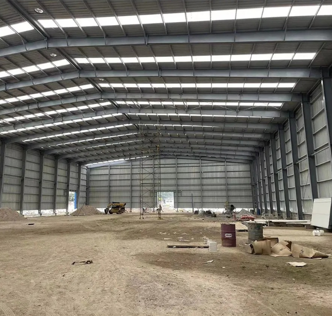 High-strength H-section Steel Structure Building with Corrosion Resistant Prefabricated Industrial Quick Installation