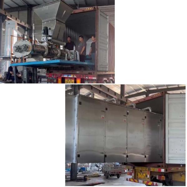Wet Type Twin Screw Feed Extruder Machine For High-Performance