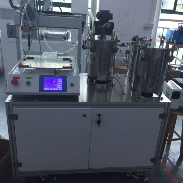Two Components Resin Glue Dispensing Machine AB Glue Doming Machine