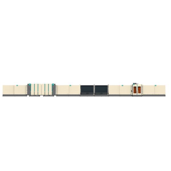 Intelligent Program Double Layer Glass Processing Line Fully Automatic High