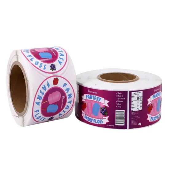 Offset CMY Printing Self Adhesive Sticky Labels