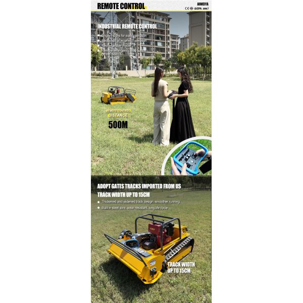 Grass Cutting Machine Brush Cutter for Agriculture DIY Remote Control Zero Turn Cordless Grass Box Mower