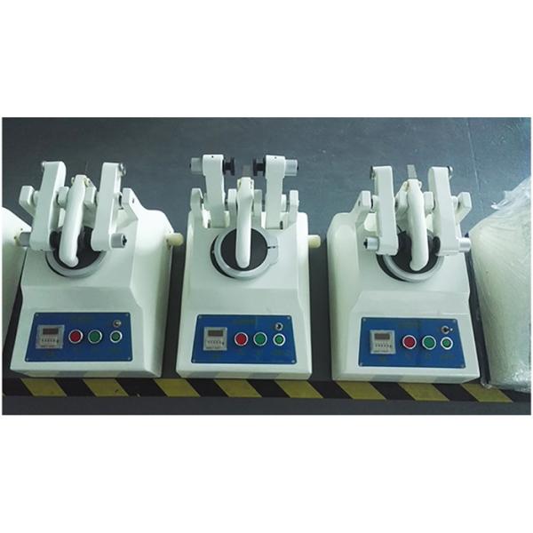Electronic Leather and Shoes Abrassion Tester / Taber Abrasion Testing Machine