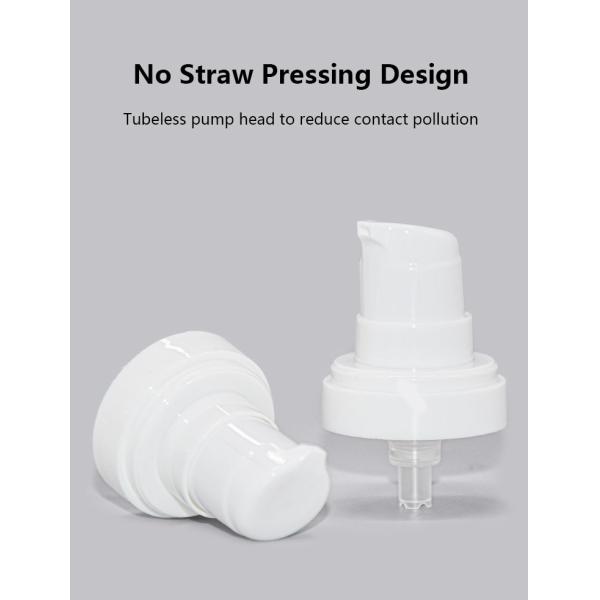 Round Shape PP Airless Bottle Double Ended 15ml 20ml