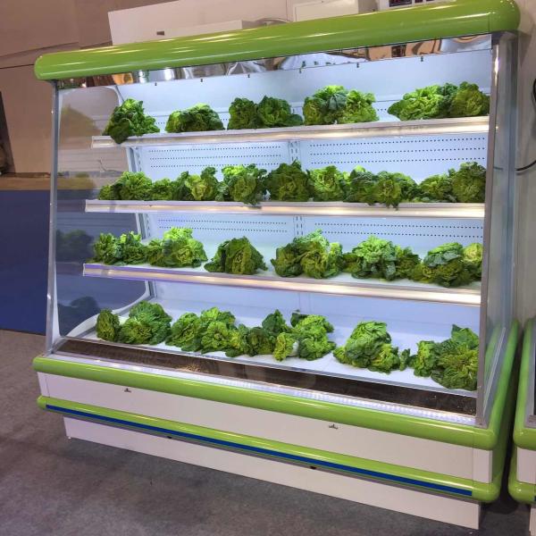 Convenient Store Sandwich Fan Cooling Open Display Chiller