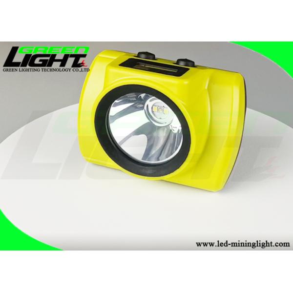 18000lux Led Cordless Mining Light Anti Drop And No Shell Cracking Yellow Color
