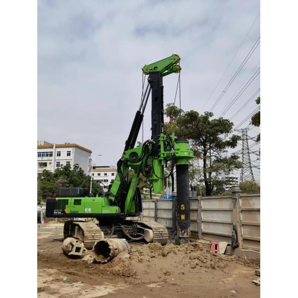 High Performance Fully Hydraulic Rotary Drilling Rig 320kN.M Torque 2000 Diameter Hydraulic Crawler Excavator