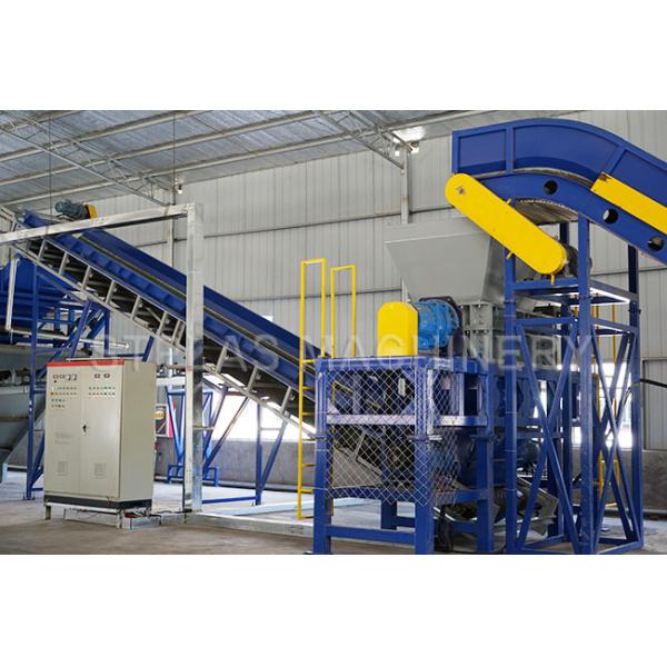 Automatic Plastic Washing Machine , Large Capacity Twin Screw Extruder