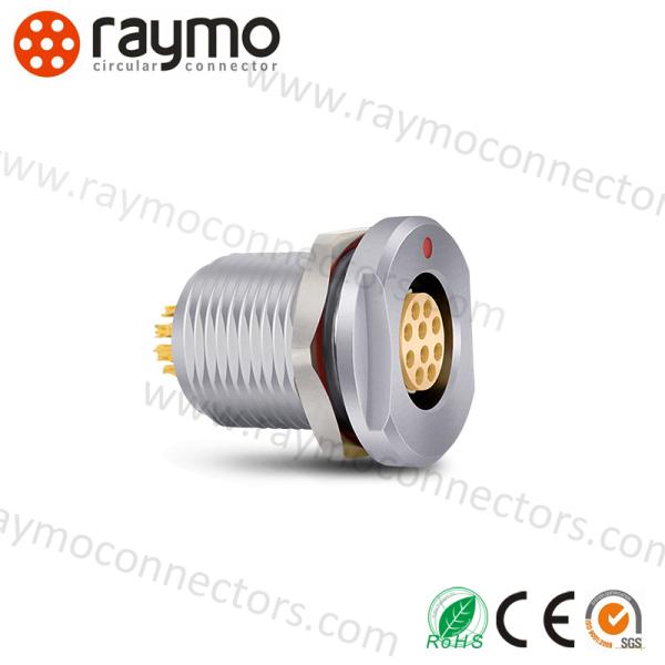Raymo 19 pin circular connector close-up view