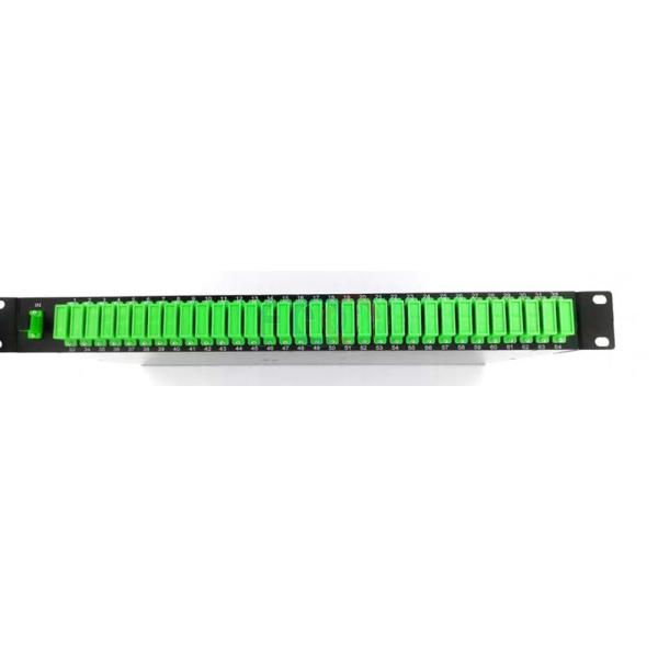 FTTC Fiber PLC Splitter 1-64F Rack Mount 1650nm FTTH PLC Splitter