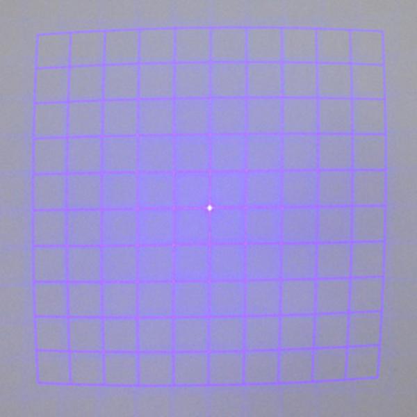100 Grid Positioning Laser Diode Modules 50mw 450nm 650nm