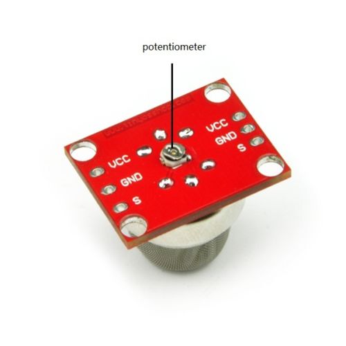 Analog Arduino Hydrogen Gas Sensor 140mA 5V Sensitive With Potentiometer