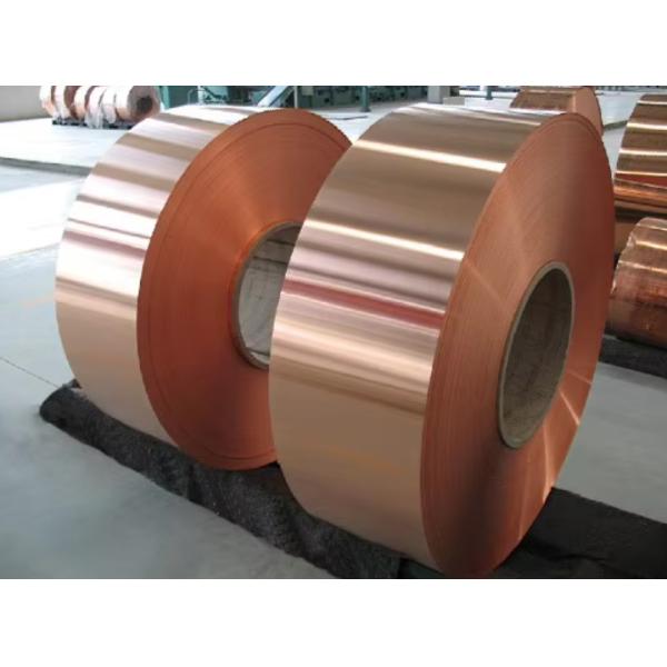 0.01mm Thickness Electrolytic Copper Foil Strip Custom Size Fast Shipping