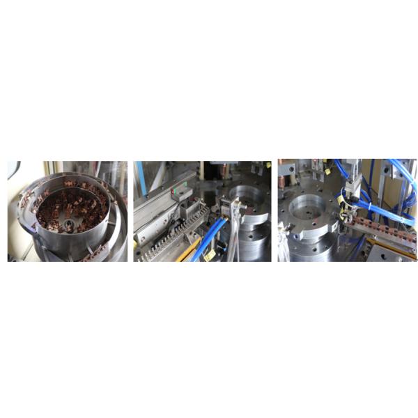 Automatic Assembly and Welding Machine with Vibration Plate