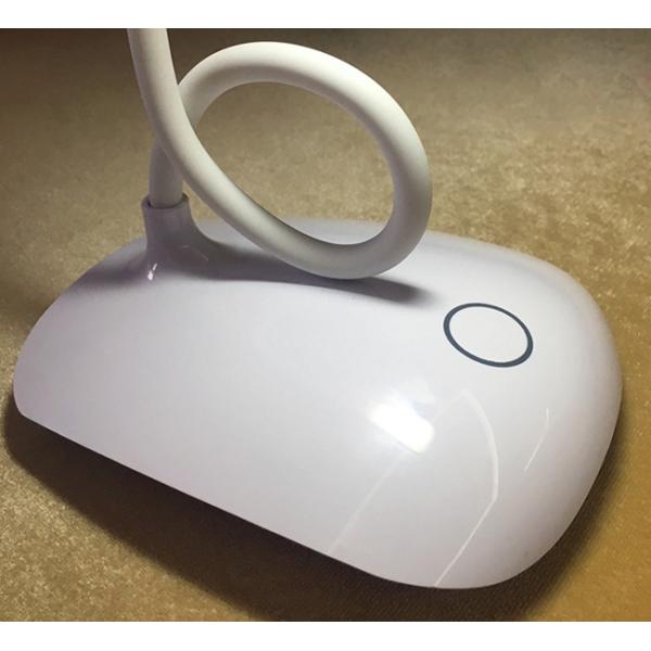 Warm White Mini USB LED Table Lamp With Intelligent Touch Dimmer Eye Protection