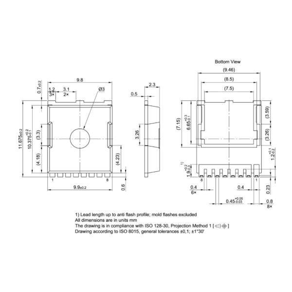 Electronic Integrated Circuits IAUTN06S5N008 Discrete Semiconductor Transistors