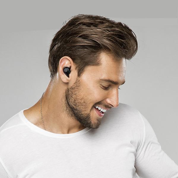 Wireless Mini 10 Hrs Working Hidden Invisible Bluetooth Earbuds Headset For Work