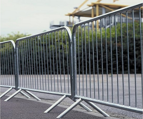 Hot Dipped Galvanized Metal Steel Crowd Control Barrier