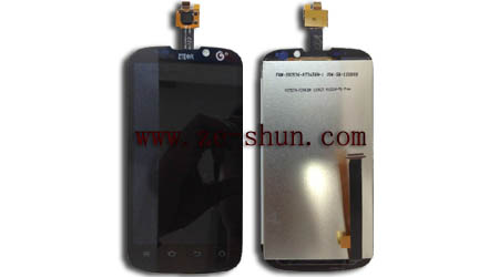 Cell Phone LCD Screen Replacement For ZTE U970 Complete Black