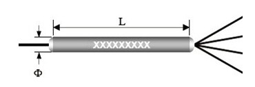 Single Mode 1×4 TBC Fiber Optic Splitter For Optical Module And The Fiber Sensor