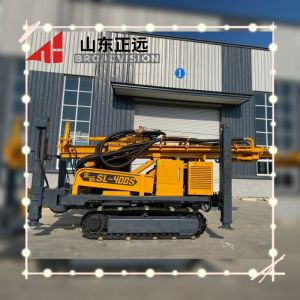 China Hydraulic Full-hydraulic Crawler Drilling Rig With High Power, Deep Drilling, Fuel-efficient And Durable on sale