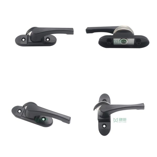 Short Handle Crescent Lock For Window , Sliding Window And Door Accessories