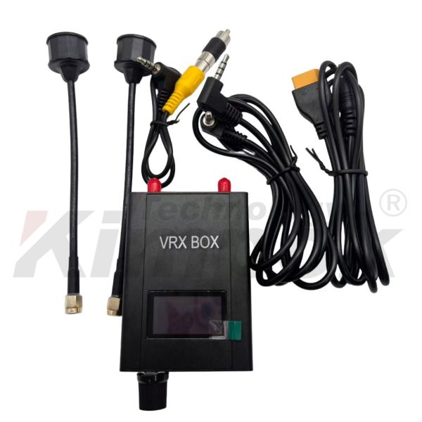 Kimpok 7.2GHz FPV Receiver with 64CH Frequency Channels High Sensitivity and Wide 6.1-7.2GHz Range VRX Module
