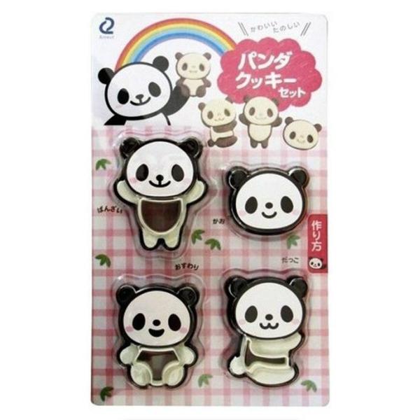 4 PCS Essential Baking Tools , Cartoon Cake Decorating Moulds Tool Set