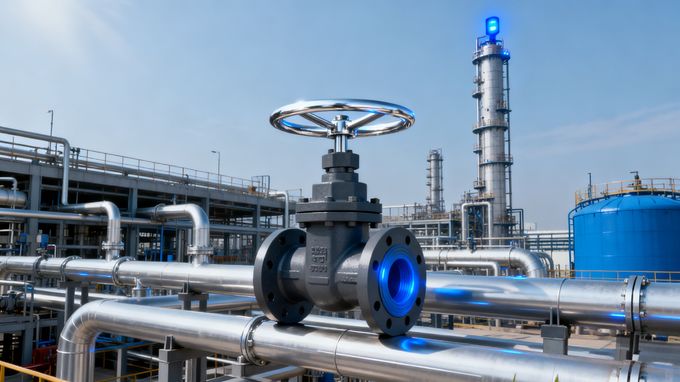 Knife Gate Valve for Demanding Environments and High-Pressure Applications Self-Cleaning Function