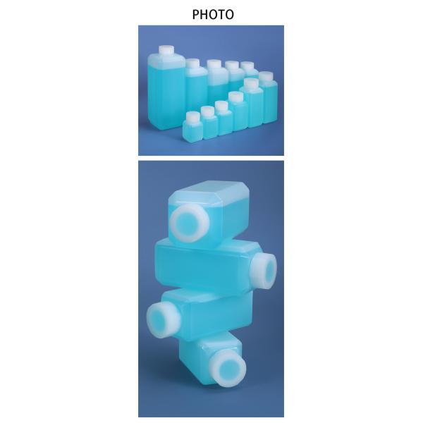Silkscreen Printing Reagent Containers Plastic Packaging Bottles For Laboratory Chemicals