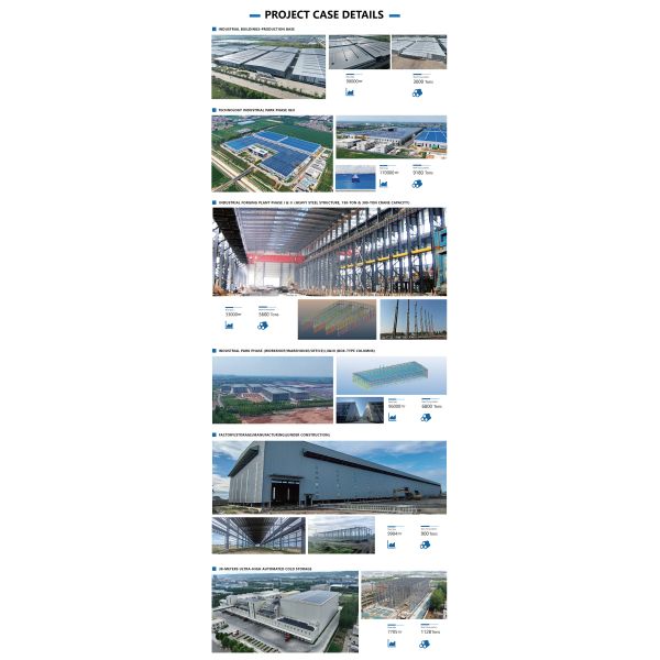 Multi Span Pre Engineered Steel Structural sandwich panel Storage Warehouse High Strength Q235b Q355b Steel Frame Kit