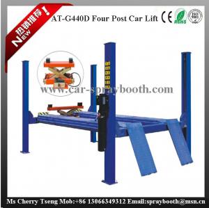 China AT-440D 2.2kw Garage Car Lift , 4 Post Car Lifts For Four Wheel Alignment on sale