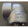 stainless ASTM A182 F304 threaded elbow for sale