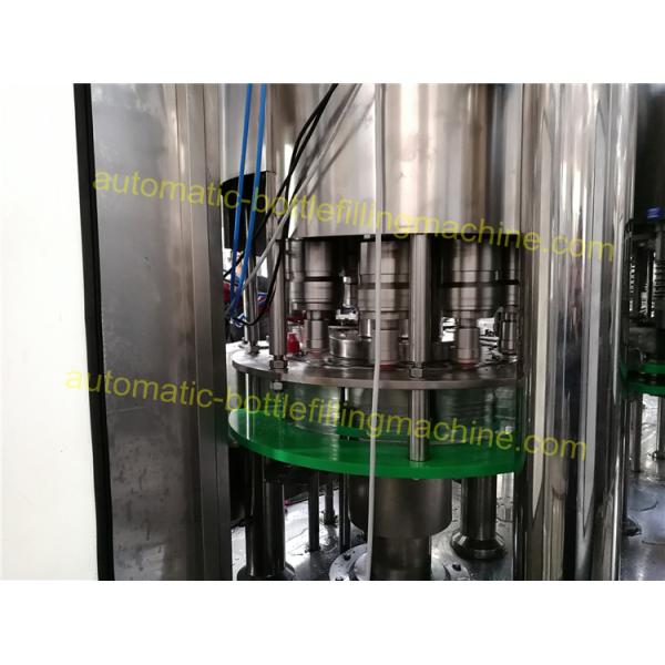 Pure Water Bottling Equipment , Automatic Bottle Filling Capping Machine