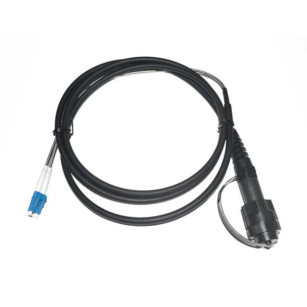 IP67 7.0mm ODVA LC Connector Fiber Optic Patch Cord