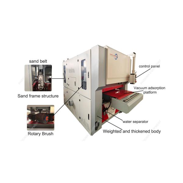 Automatic Grade Automatic Metal Deburring Machine for Edge Rounding and Oxide Removal