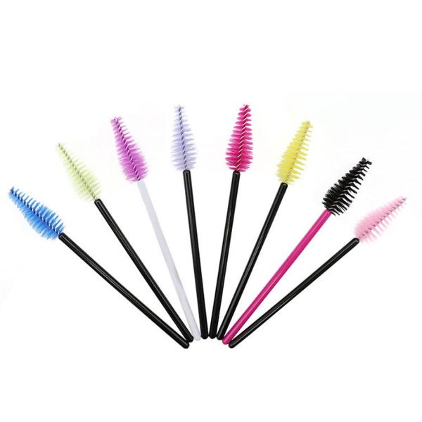 Disposable Permanent Makeup Accessories Eyelash Brush Brow andLash Comb